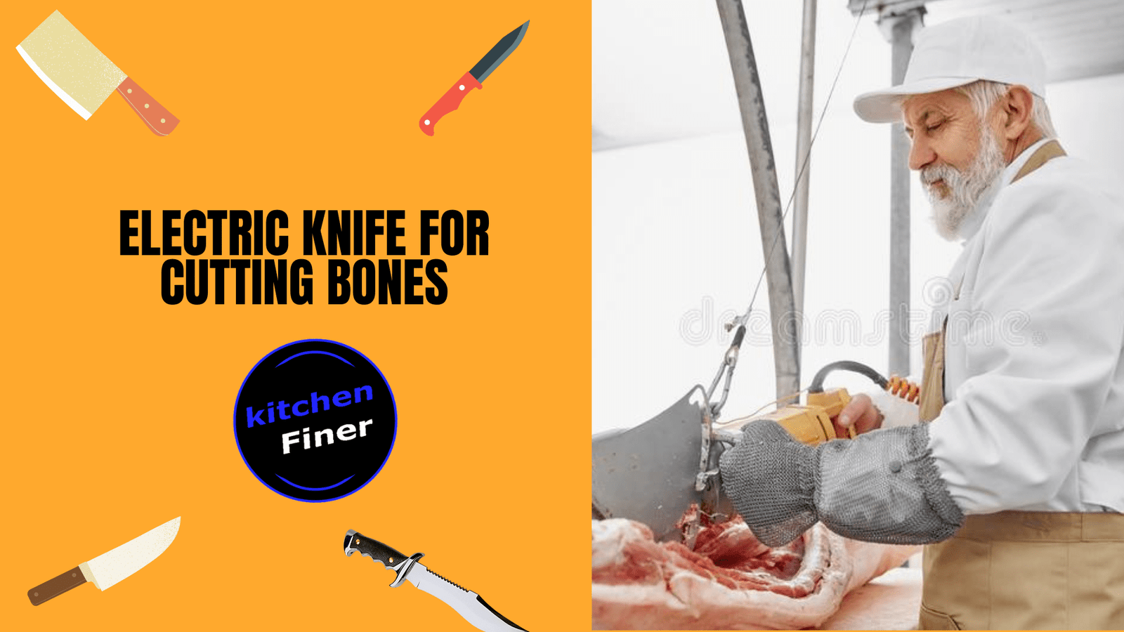 Electric Knife for Cutting Bones