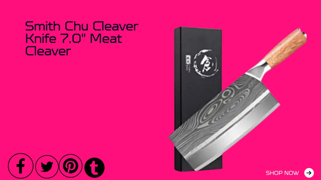 Smith Chu Cleaver Knife 7.0 Meat Cleaver