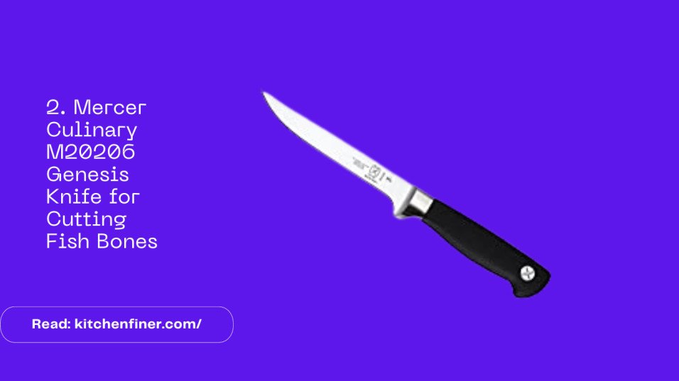Mercer Culinary M20206 Genesis Knife for Cutting Fish Bones
