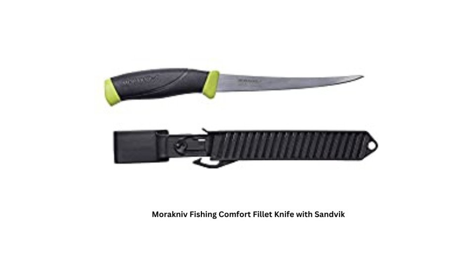 Morakniv Fishing Comfort Fillet Knife with Sandvik