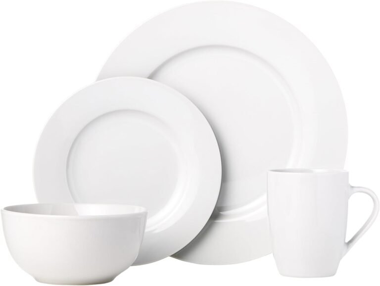 AmazonBasics Porcelain Kitchen Dinnerware Set 5 51wOqkERyNL. AC SL1500 Kitchen Finer